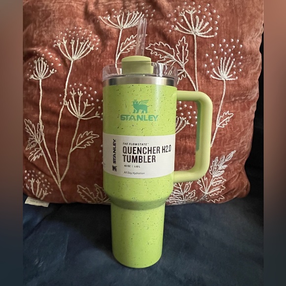 Stanley Other - New Stanley Flowstate Quencher H2.0 Tumbler, 40 oz., Citron Speckle